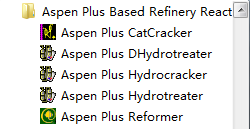 Aspen Plus Based Refinery Reactors